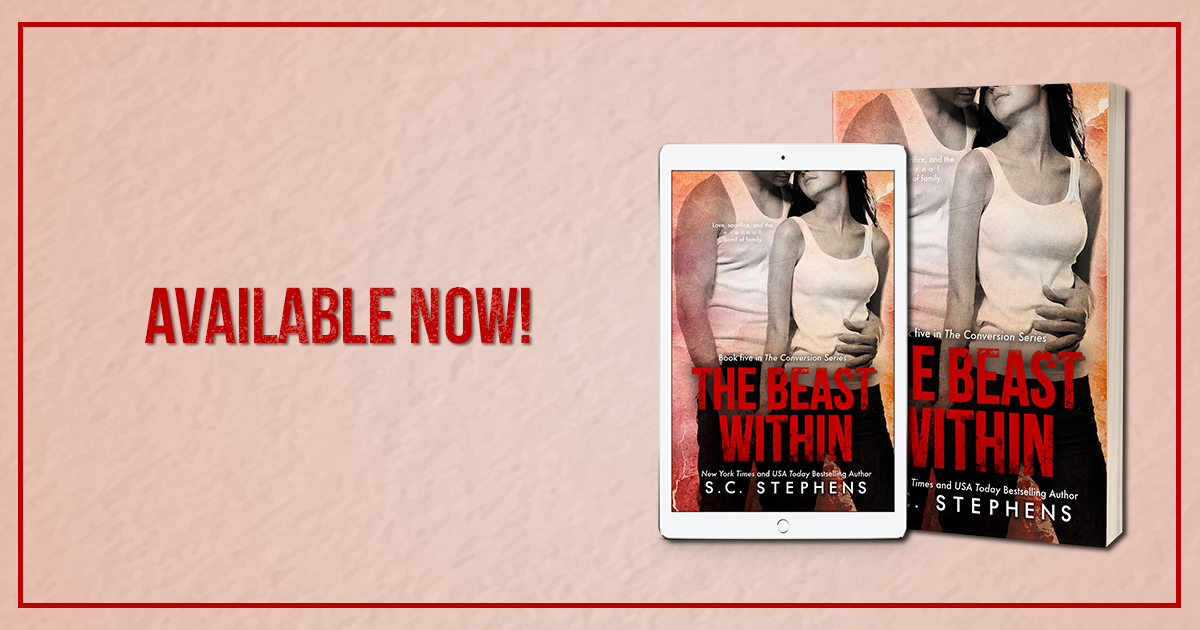 The Beast Within is LIVE! | Official Website of Author SC Stephens